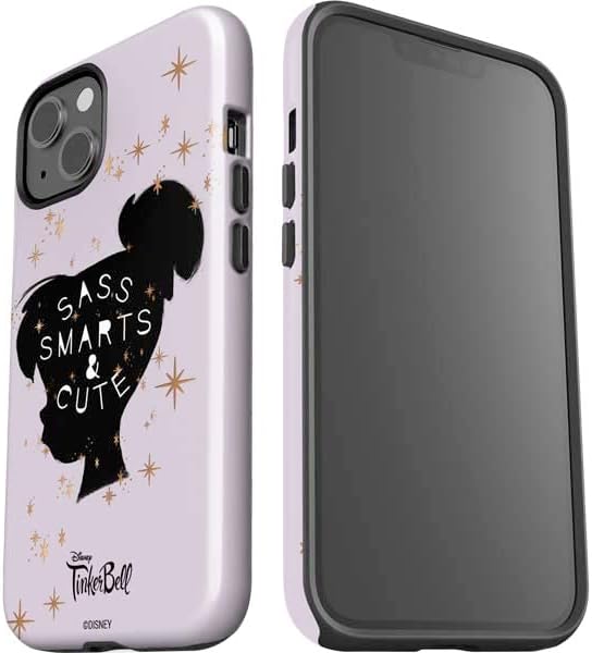 Miniatura 4 de Skinit Impact - Funda compatible con iPhone 14 Plus, con licencia oficial de Disney Tinker Bell Sass Smarts y bonito diseño