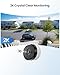 ZOSI C680 2K Window Security Camera with Full Color Night Vision, 3MP Indoor Plug-in WiFi Camera for Home Security, AI Human Vehicle Detection, 2.4/5GHz WiFi, 24/7 Recording, 2 Way Talk, Easy Install