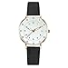 Mode Dames Montre Ronde échelle Petit Cadran Dames Montre Pierre Grain Ceinture Montre à Quartz Reloj de Mujer
