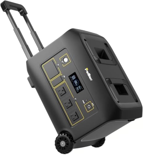 Image of Portable Power Station 1075Wh,3x1200W AC Outlets(Peak 2400W),Outdoor Solar Generator PD100W,Bidirectional Inverter AC DC input,Solar inverter generator for Home Backup Emergency RV Outdoor Camping