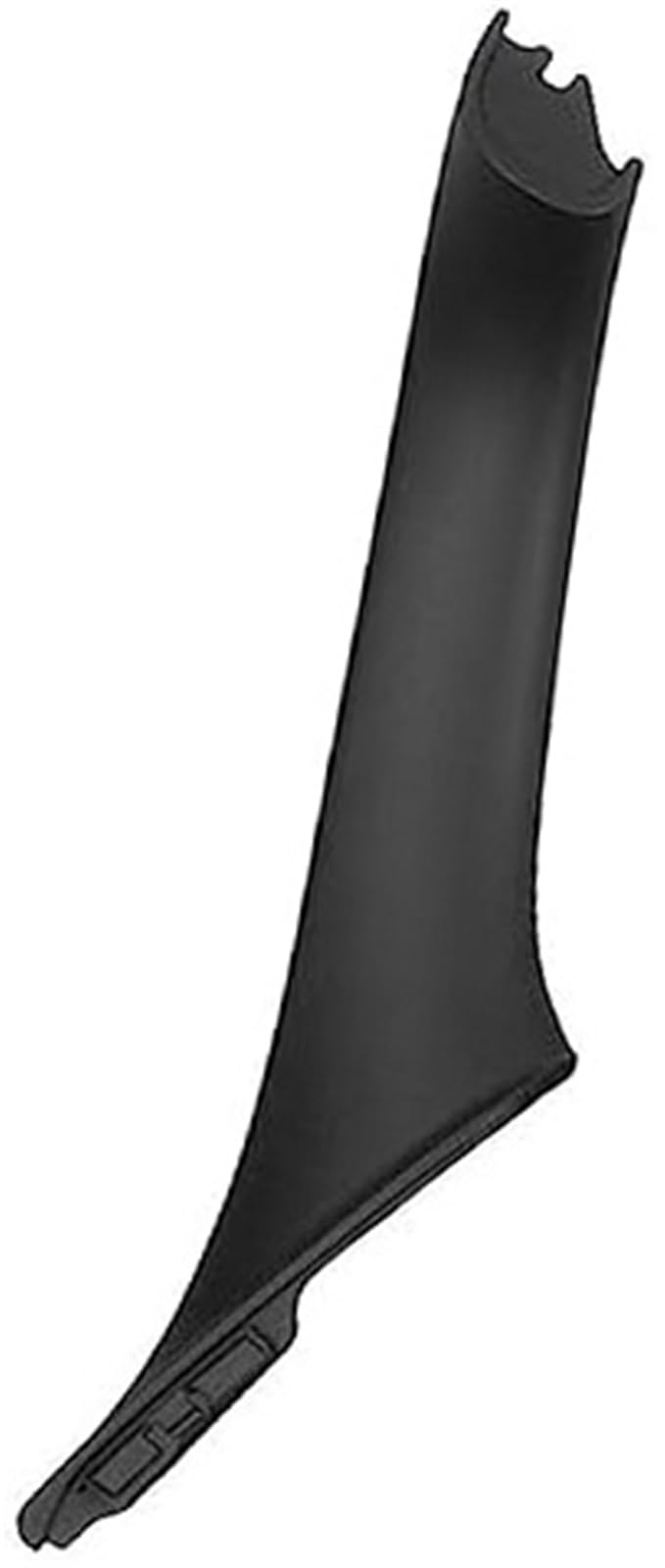 Demulax Black Right Car Handle Garnish Car Inner Interior Door Handle Left Hand Driving Styling, For Bmw 5-Series F10 F11 F18 F30 520I, For 525I(Black Right)