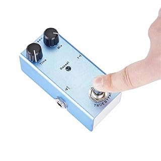 ZWEBY Pédale d'effet d'harmoniseur de Guitare Uitar Effect Pedal Crunch Distortion avec True Bypass (Couleur : Blue… – Image 6