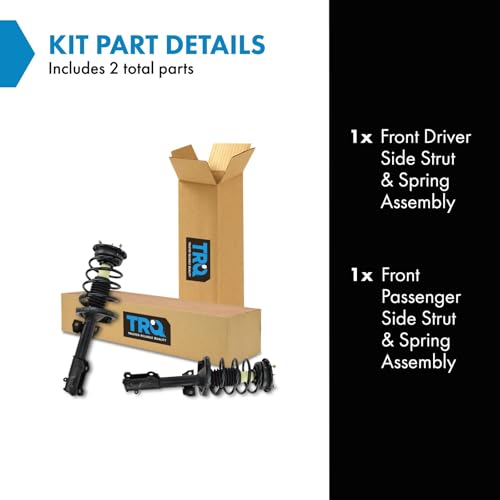 Image of TRQ Front Strut and Spring Assembly Set 2 Piece