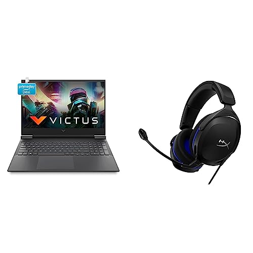 Image of HP Victus Gaming Laptop 11th Gen Intel Core i5-11400H16.1 inch(40.9 cm) FHD IPS Gaming Laptop & Cloud Stinger 2 Core for PS (Black)