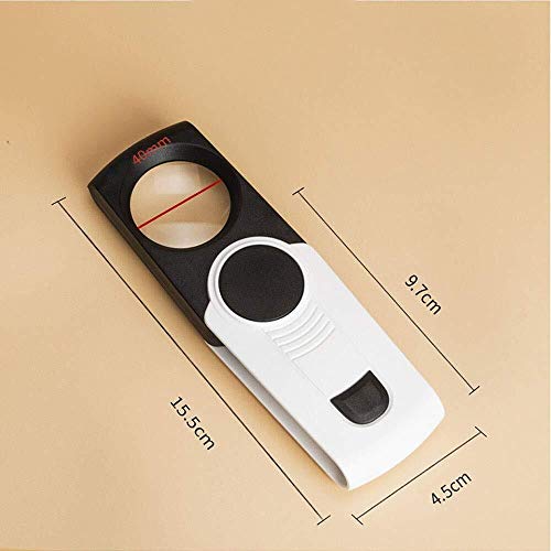Loupes de lecture pliantes CRODY pour décoder les petits caractères sans fatigue - 3