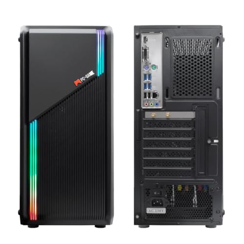 PC Gaming Neon-X (AMD Ryzen 7-5700G, 32 GB RAM, 1 TB SSD, grafica Radeon Vega 8, W11 Pro non attivato). Computer desktop, giochi per PC, giocatori per PC - PC Desktop - Immagine 5