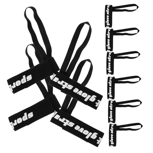GALPADA 10pcs Outdoor Winter Gloves Strap Durable Lost Wristband for Skiing Hanging Mittens Reliable Winter Sports Accessory for Men and