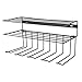 Tool Wall Mount Heavy Duty Iron 3 Layer Shelf for Garage Drill Storage with Hooks and Shelves to Hold Large Drill Bits Charging Station Ideal for Workshop