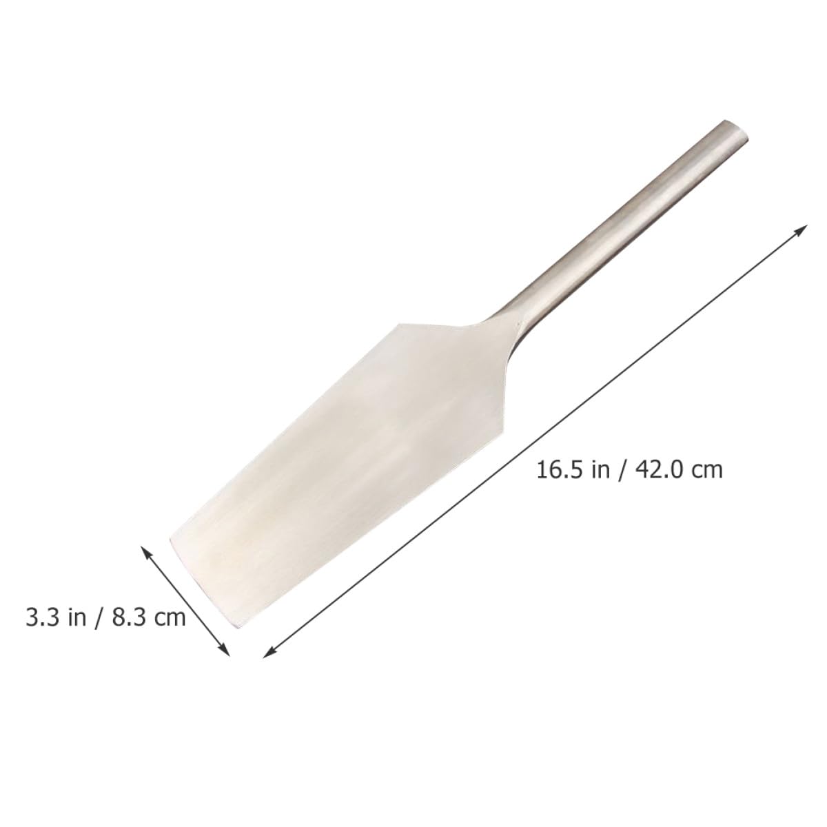FOMIYES Cazzuola per Finitura e Riparazione in Acciaio Inossidabile per Muratura Attrezzo Edilizia Resistente e Versatile Manico Ergonomico per Lavoro Professionale