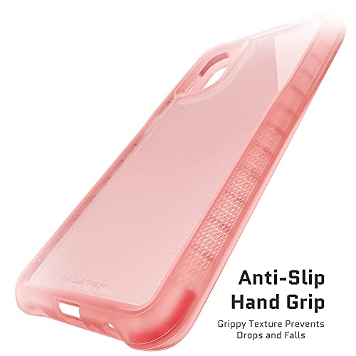 Image of Ghostek COVERT Samsung A32 5G Case with Clear Slim Fit Design and Anti-Slip Grip Bumper Premium Shockproof Protection Thin Protective Phone Covers Designed for 2021 Samsung Galaxy A32 5G (6.5 inch) (Pink)