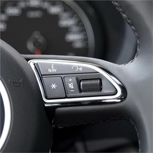 Bouton de commutation commande volant multifonction pour A3 2015 2016 interrupteur 8U0951523C noir