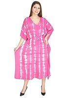 UKAL Maxi Kimono Kaftan Tunic Lounge Casual Dress Coverup Regular Plus Size Multicolour