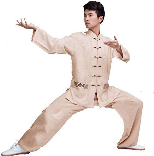 Tai Chi odzież do sztuk walki mundury unisex Tai Chi mundurowa odzież, bawełna Qi Gong sztuki walki skrzydło Chun Shaolin Kung Fu Taekwondo odzież treningowa dla mężczyzn kobiet chiński kung fu