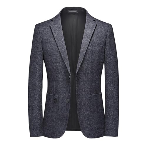 Mens Suit Jacket Notchet Lapel Two Button Stylish Handsome for Casual Daily Elegant Suit Jacket