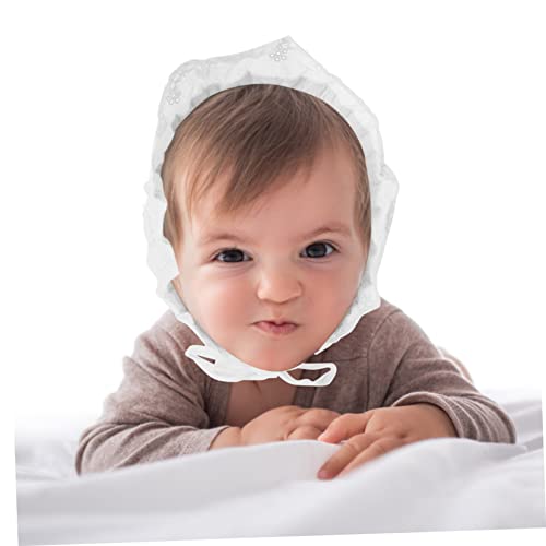 KESYOO 1Pc Breathable Sun Protection Hat for Lightweight Cap for Summer for Photos and Vacation Fits White4