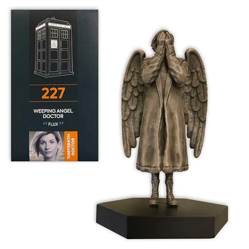 DOCTOR WHO Figura de ángel llorón de Eaglemoss, figura de doctor a escala 1:21, pintada a mano, figura de coleccionista en caja #227