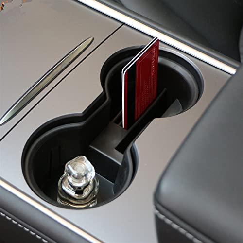 Porte-gobelet de voiture haut de gamme et insert de console épuré pour Tesla Model Y