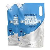 by Amazon Seifenfreie Waschlotion Ultra Sensitiv, Einzigartiger Duft, 500ml (2er-Pack)