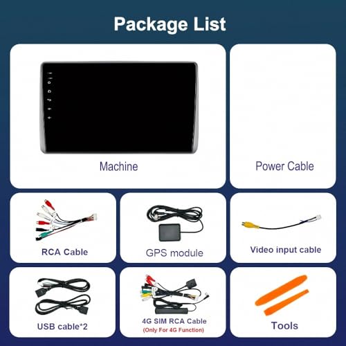 Radio Coche 2 DIN Bluetooth para Kia Sportage con Pantalla Android Auto 4 Nuclear 32G 7