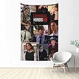 CRISTOFANO Wall Art Hangings Tapestry Matthew-Gray-Gubler Tapestrys Home Decor for Bedroom Living Room Dorm tapestry 60x40in