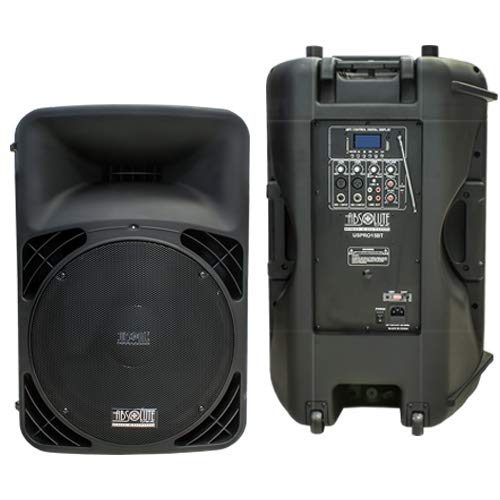 Absolute USPRO15BT 15" Active Powered Amplified PRO PA DJ