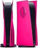 JOSO Faceplate per PlayStation 5 Edizione Disc, Custodia Antipolvere di Ricambio Anti-Graffio per Console (CD-ROM) con Piastra e Ventola di Raffreddamento, Colore: Rosa