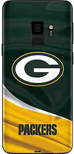 Skinit Decal Phone Skin Compatible with Samsung Galaxy S9 - Officially Licensed NFL Green Bay Packers Design