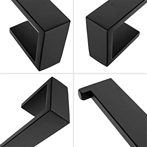 Flybath 3pc Bathroom Accessories Set-Towel Ring,Toilet Roll Holder,Coat Hook, SUS 304 Stainless Steel Matte Black Finish Wall Mounted