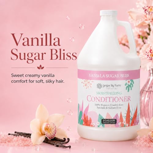 Image of Ginger Lily Farms Botanicals Conditioner, 128oz, Vanilla Sugar Bliss