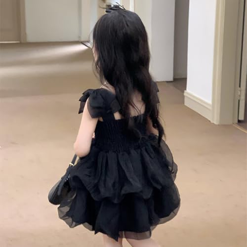 famuka Toddler Girl Princess Dress Summer Strap Cake Dresses Tutu4