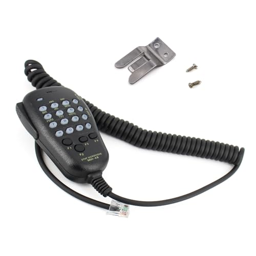 Afadorable MH-48A6J 6 Pin Speaker Mic Microphone Fit for Yaesu Radio FT-1900R FT-2900R FT-7900R FT-8900R FT-7800R FT-8800R FT-7100M FT-1500 FT-1802 FT-1807 FT-8100 FT-8500