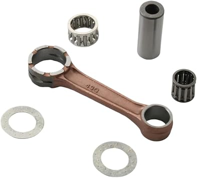 Motorcycle Engine Crankshaft And Connecting Rod Assembly Kit Compatible With WR200 WR200RE WR200RG IT200 DT200 YFS200 WR IT DT YFS 200cc 2 Stroke Models Fits Part Number 43G-11651-00