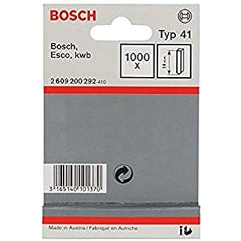 Bosch Professional 2609200292 1000 Stifte 14 mm, Typ 41 Cover