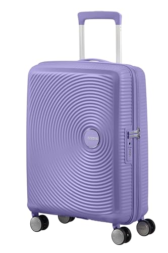 American Tourister Soundbox - Carrello per cabina a 4 ruote, misura S 55 cm, Lavanda, 55, Valigetta