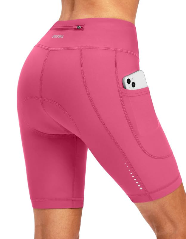Bikewa Women's 4D Padded Bike Shorts