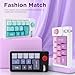 Zyyini 12 Keys Wired Mechanical Number Pad, RGB 12 Backlight Fully Programmable Macro OSU Keypad with Joystick Roller Type C Hot Swappable Work/Gaming Mode for PC Laptop Game (Black)
