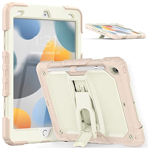 iPad 10.2 Inch 2021/2020/2019 Case with Handle Stand