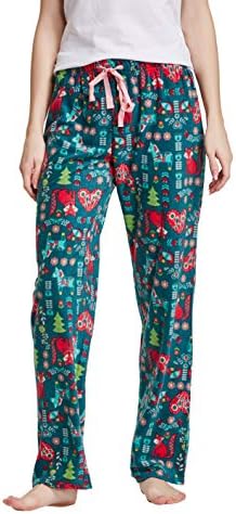 CYZ Women's Fleece Sleep Pajama Pant, Fox, Womens Size: X-Large
