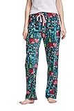 CYZ Women's Fleece Sleep Pajama Pant, Fox, Womens Size: X-Large