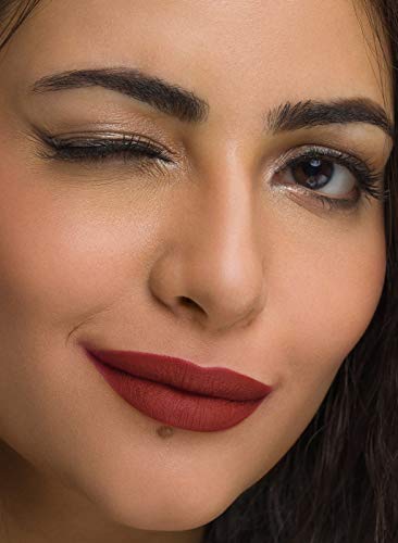Image of SUGAR Cosmetics Mettle Matte Liquid Lipstick For Women | Highly Pigmented | Transferproof & Long Lasting |7Ml - 11 Rigel (Rusty Orange)
