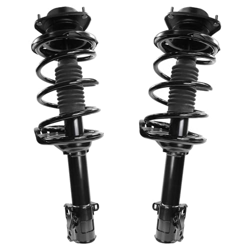 Image of Detroit Axle - 6pc Struts Kit for 2010-2012 Subaru Outback 4 Front Rear Struts with Coil Spring Assembly 2 Front Sway Bar Links 2011 Replacement Suspension Kit