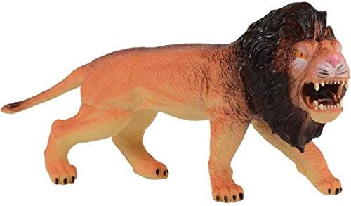 Constructive Playthings TNZ-82 Soft Touch Wild Animals - Set of 6 Realistically Detailed Animal Toys for Kids, Grade: Kindergarten to 3, Age: 22" Height, 5.25" Wide, 15.75" Length