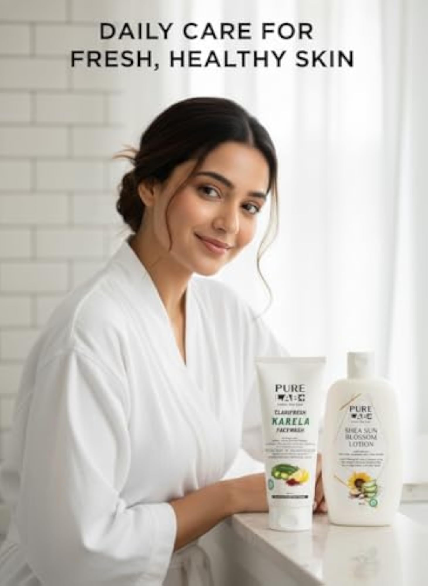 + Face Wash & Body Lotion Combo | Oil Control Face Cleanser + Deep Moisture Body Lotion