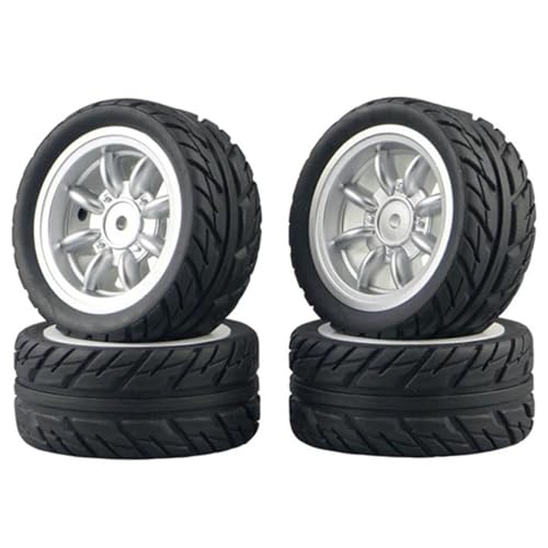 ラジコン用 タイヤセット ラジコンラバータイヤのセット,幅20mm/25mm,1/14モデル用