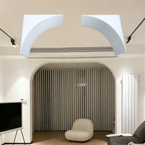 Moldes para arcos de puertas kit de 2 piezas de moldura redondeada ligera para sala