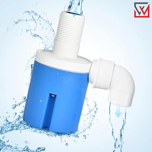 Image of Automatic Water Level Control Valve for Overhead Water Tanks | 3 /4 Inch Float Valve Inside Type with Top Inlet | Durable Plastic Body | Made in India | Ideal for Home, Commercial & Industrial Use