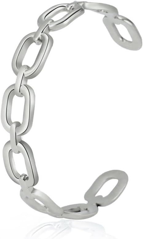 Womens Cuff Bracelets Heart Open Bangle Jewelry