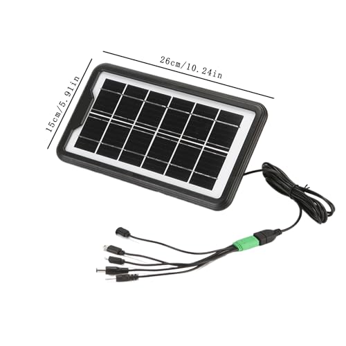 Panel solar portátil de carga de campamento para evitar baterías agotadas en tu celular 6