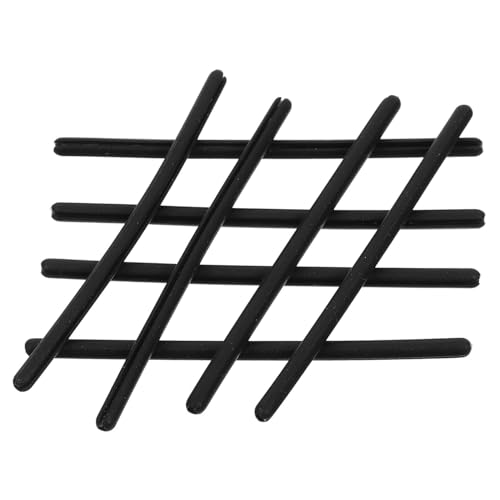 FRCOLOR 4 ペア メガネスリーブ サングラス イヤーグリ 調節可能なメガネ ゴーグル メガネ スマートグラス 耳用メガネホルダー メガネノーズグリ 鎖 シリカゲル Black