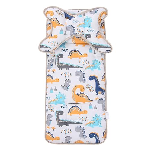 Forro de asiento para cochecito de bebé, almohadilla de algodón para niños pequeños, diseño universal de inserción, alfombrilla suave y transpirable para viajes, cochecitos, sillas y accesorios de